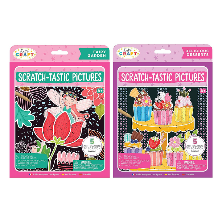 Scratch-Tastic Pictures  Bundle - Sweets & Fairies