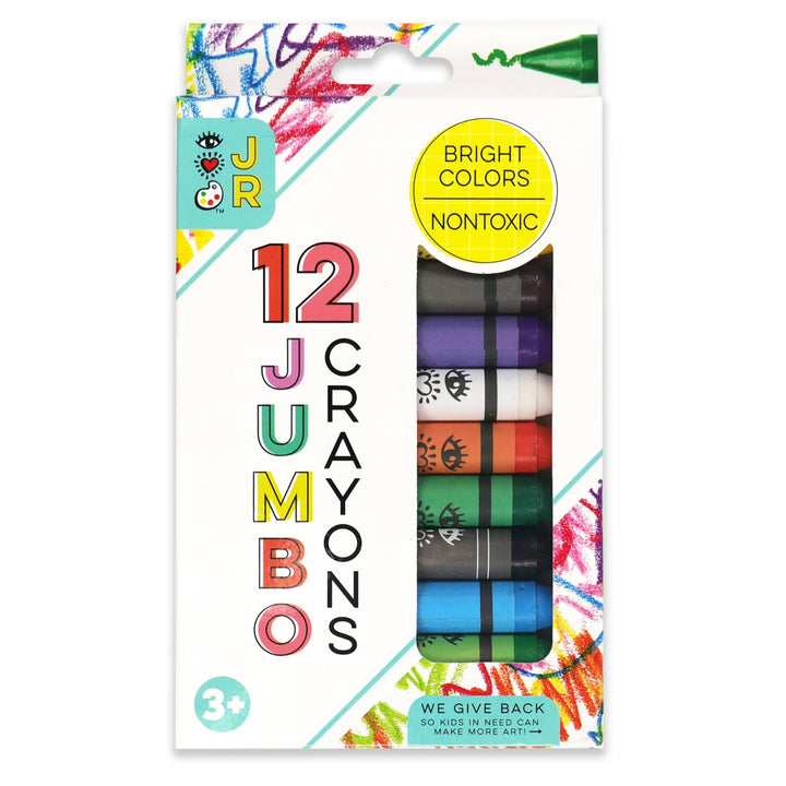 iHeartArt JR 12 Jumbo Crayons