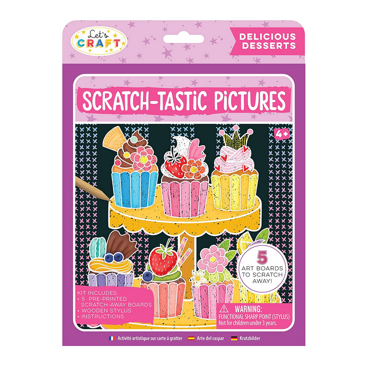 Scratch-Tastic Pictures  Bundle - Sweets & Fairies