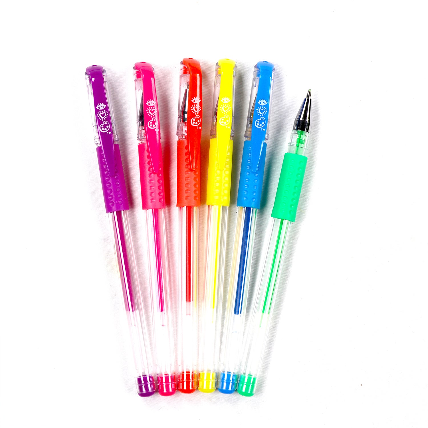 iHeartArt 6 Neon Gel Pens – brightstripes