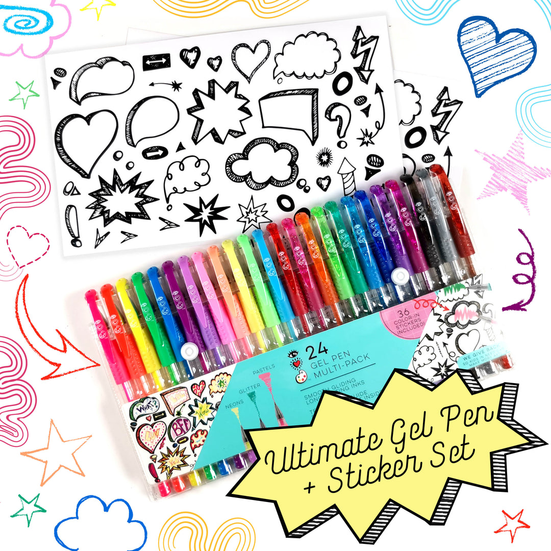 iHeartArt 24 Gel Pen Multi-pack