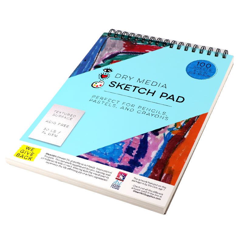 iHeartArt Dry Media Sketch Pad