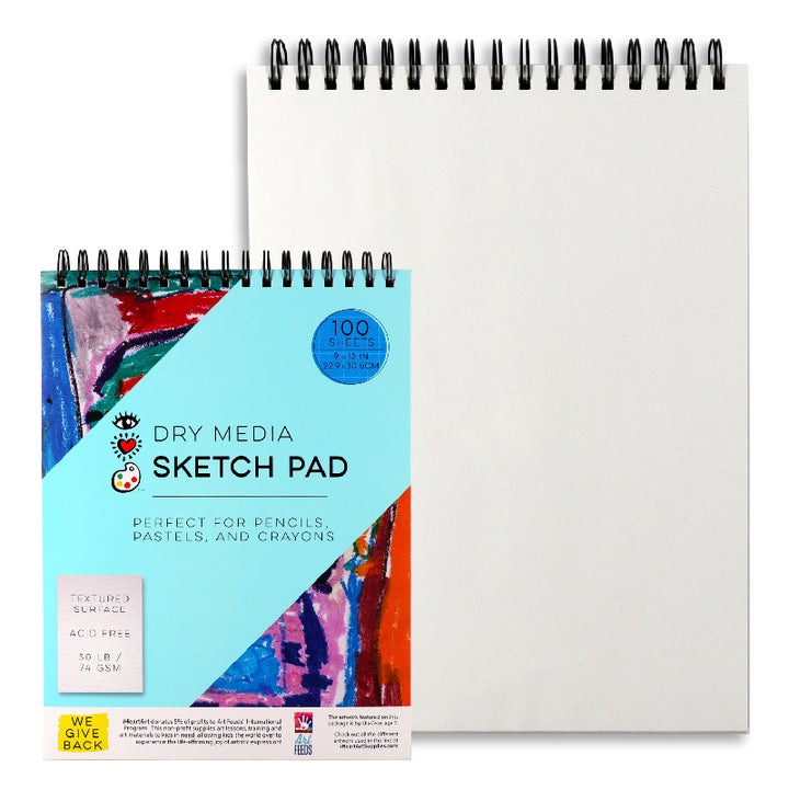 iHeartArt Dry Media Sketch Pad