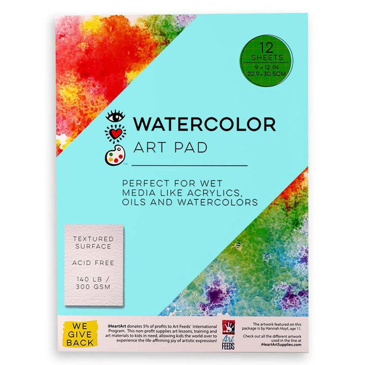 iHeartArt Watercolor Art Pad