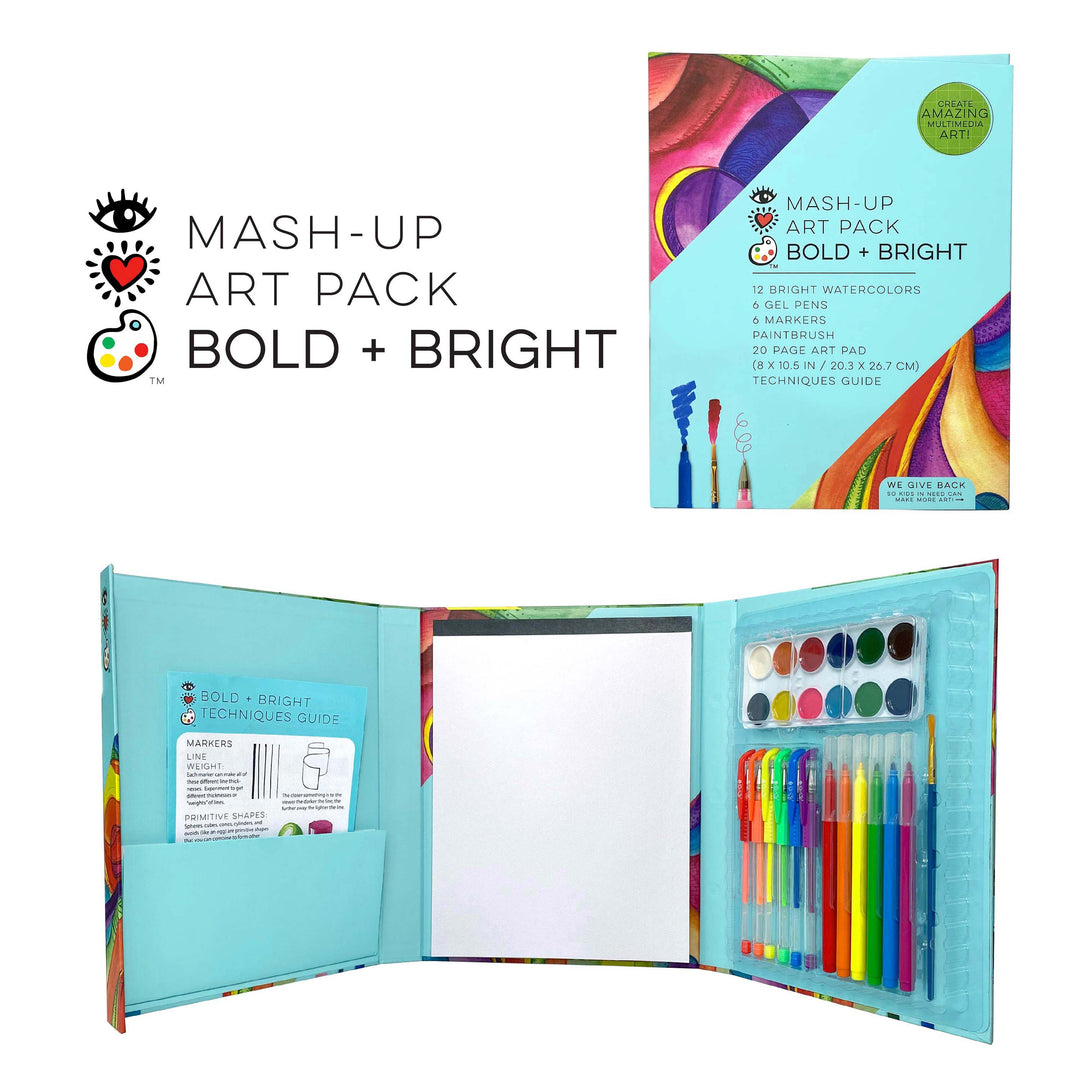 iHeartArt Mash-Up Art Pack  Bold + Bright