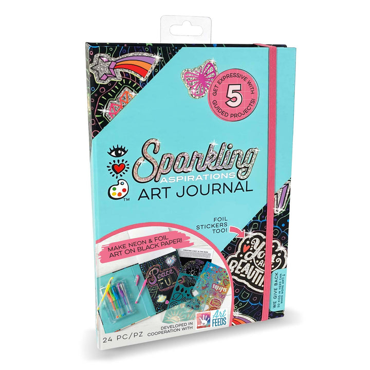 iHeartArt Therapeutic Art Journal Sparkling Aspirations