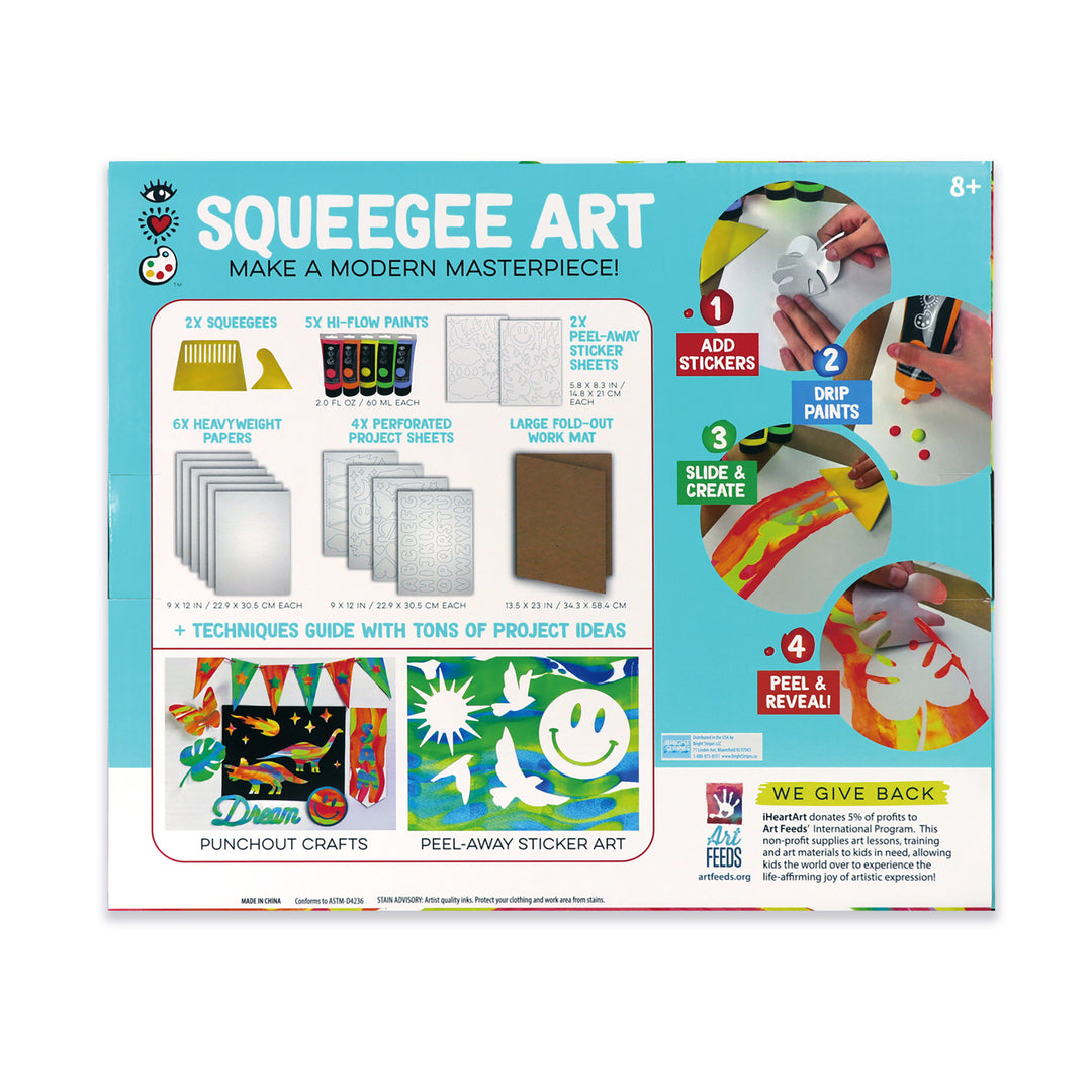 iHeartArt Squeegee Art