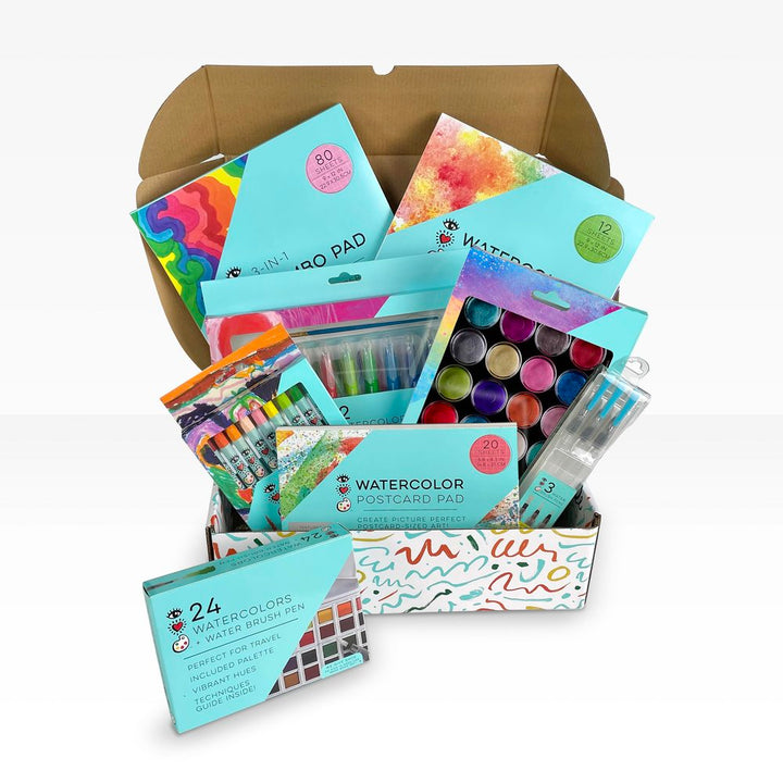 iHeartArt I Heart Watercolor Art Supply Bundle