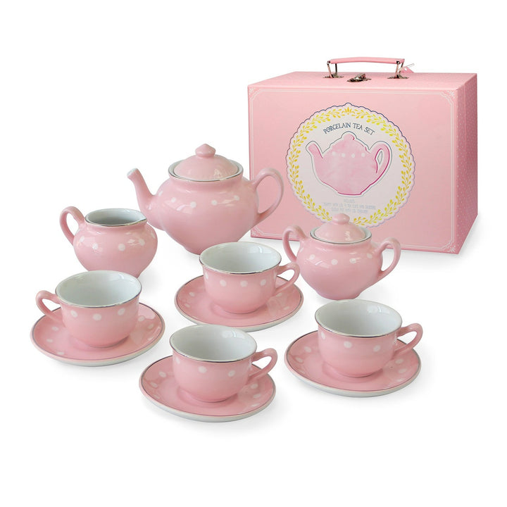 Porcelain Tea Set Pink