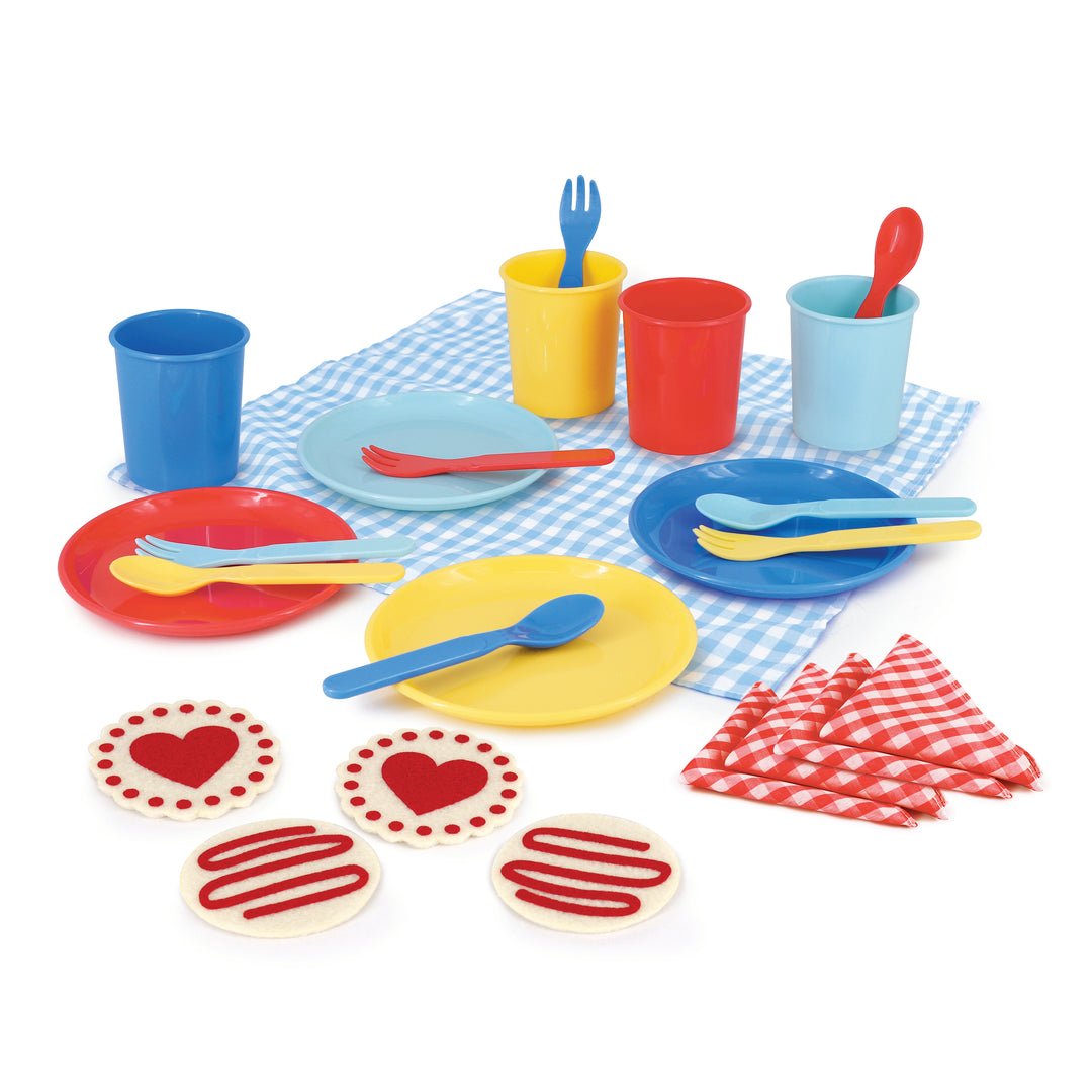 Deluxe Picnic Set 25 Pieces in Carry Case-Primary