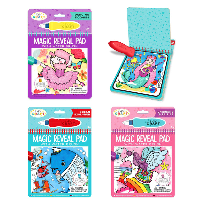 Magic Water Reveal Pads  Ocean, Unicorns, Dance